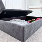 Canapé-lit avec base de canapé "DUQUE", 71x42x24cm