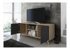 Set Wind, Puccini/Gris Buffet-Meuble TV-Table Basse
