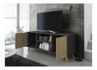 Set Wind, Gris/Puccini Buffet-Meuble TV-Table Basse